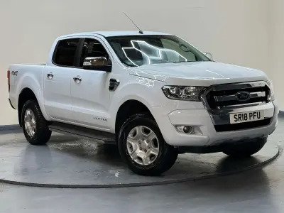Used Ford Ranger Limited 200 HP (147 kW) 2018 White Pickup