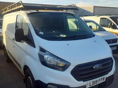Used Ford Transit Custom 105 HP (77 kW) 2019 White Van