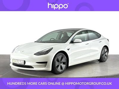 Used Tesla Model 3 Standard Range 239 kW (325 HP) 2020 White Sedan