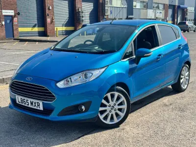Used Ford Fiesta Titanium 2016 Blue Hatchback