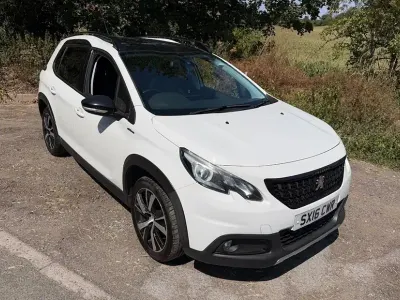 Used Peugeot 2008 GT-line 2016 White SUV
