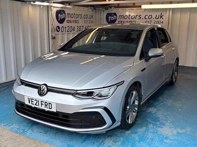 Used VW Golf VII R-line 150 HP (110 kW) 2021 Silver Hatchback