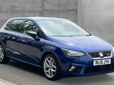 Used Seat Ibiza FR 80 HP (58 kW) 2019 Mystery blue Hatchback