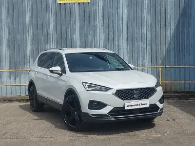 Used Seat Tarraco XCELLENCE Lux 150 HP (110 kW) 2021 White SUV