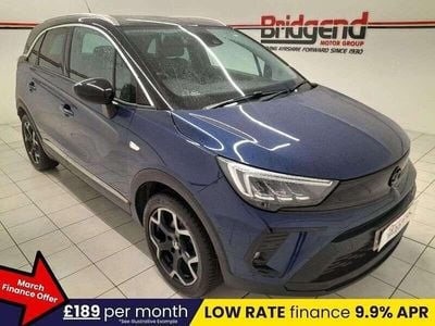 Used Vauxhall Crossland Ultimate 2022 Blue SUV