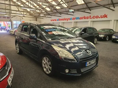 Used Peugeot 5008 Allure 115 HP (84 kW) 2013 Blue MPV