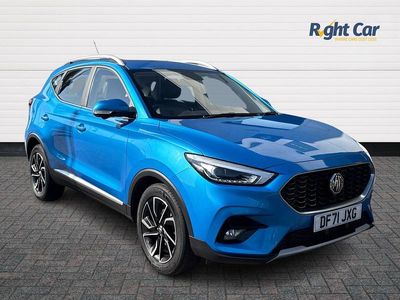 Used MG ZS Exclusive 111 HP (81 kW) 2022 Blue SUV