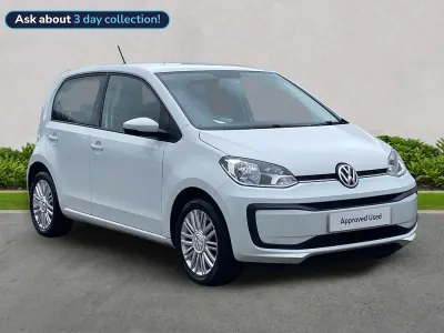 Begagnad VW up! move up! 60 HK (44 kW) 2018 Vit Halvkombi