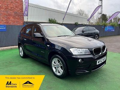 Black Used 2012 BMW X3 M Sport SUV | £8,795