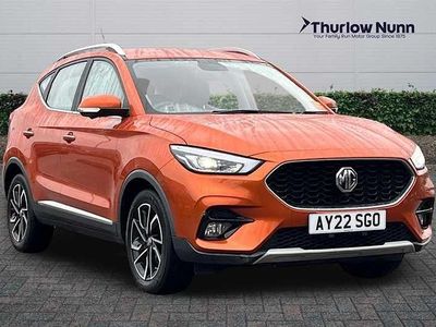 Used MG ZS Exclusive 106 HP (77 kW) 2022 Orange SUV