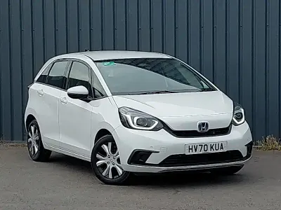 Używany Honda Jazz Hybrid 109 KM (80 kW) 2020 Biały Hatchback