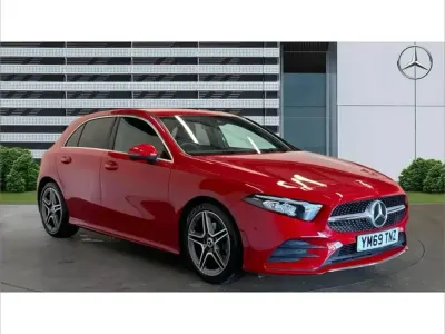 Used Mercedes A180 Executive 116 HP (85 kW) 2019 Red Hatchback