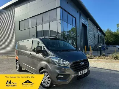 Käytetty Ford Transit Custom Limited 130 HP (95 kW) 2021 Harmaa Van