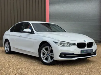 Used BMW 318 Sport Line 2017 White Sedan