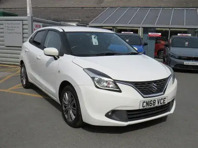 Used Suzuki Baleno SZ-T 111 HP (81 kW) 2019 White Hatchback