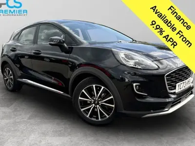 Begagnad Ford Puma Titanium 125 HK (91 kW) 2023 Svart SUV