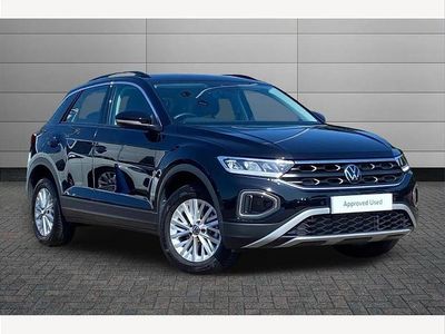 Used VW T-Roc Life 150 HP (110 kW) 2025 Black SUV