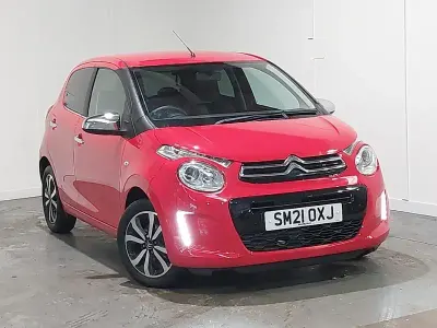 Used Citroën C1 Shine 72 HP (52 kW) 2021 Red Hatchback