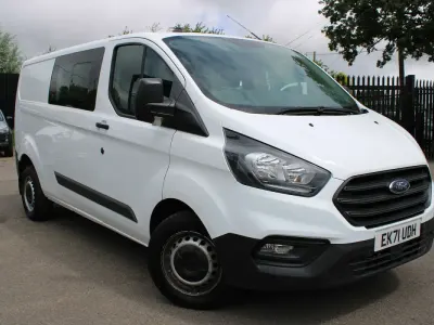 Used Ford Transit Custom 130 HP (95 kW) 2021 White Van