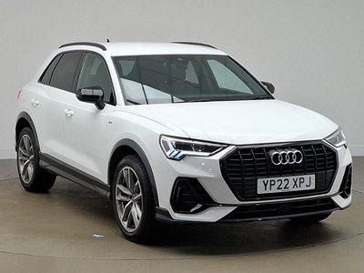 Used Audi Q3 Black Edition 150 HP (110 kW) 2022 White SUV