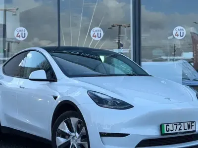 Used Tesla Model Y Long Range AWD 378 kW (514 HP) 2022 White SUV