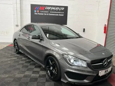 Begagnad Mercedes CLA220 AMG 170 HK (125 kW) 2014 Grå Sedan
