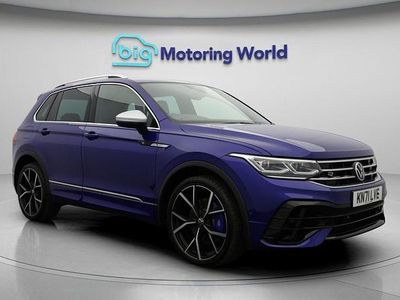 Blue Used 2021 VW Tiguan R SUV | £30,500 (Fair price)