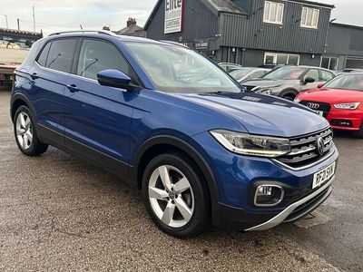 Blue Used 2021 VW T-Cross SEL SUV | £14,995 (Fair price)