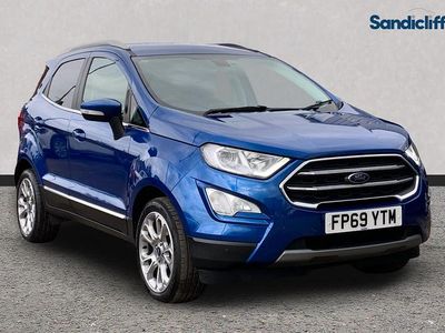 Used Ford Ecosport Titanium 125 HP (91 kW) 2022 Blue SUV