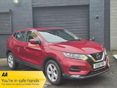 Used Nissan Qashqai Acenta 115 HP (84 kW) 2018 Red SUV