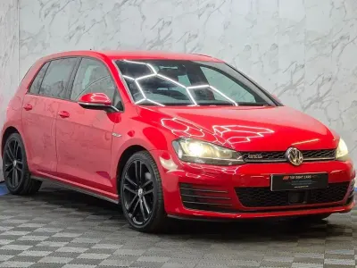 Used VW Golf VII GTD 184 HP (135 kW) 2016 Red Hatchback