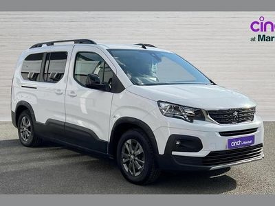 Gebraucht Peugeot e-Rifter Allure Premium 94 kW (128 PS) 2022 Weiß Van / Kleinbus