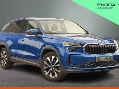 Used Skoda Kodiaq SE L 190 HP (139 kW) 2024 Race blue metallic SUV