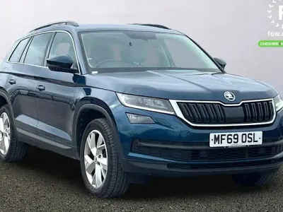 Used Skoda Kodiaq SE L 150 HP (110 kW) 2019 Blue SUV