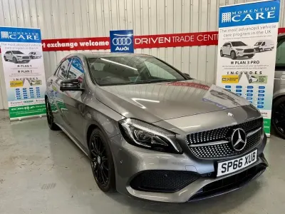Używany Mercedes A200 AMG line 2016 Szary Hatchback