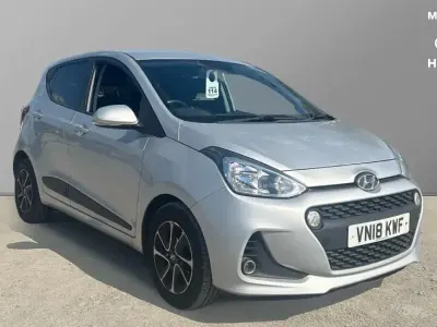 Used Hyundai i10 Premium 87 HP (63 kW) 2018 Silver Hatchback