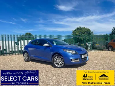 Used Renault Mégane GT Line GT-Line 130 HP (95 kW) 2012 Blue Coupe