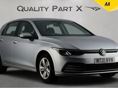 Silver Used 2021 VW Golf VIII S Hatchback | £12,486 (Fair price)
