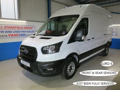 Used Ford Transit 130 HP (95 kW) 2023 White Van
