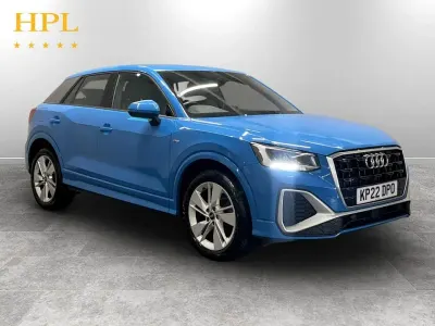 Used Audi Q2 S-Line 150 HP (110 kW) 2022 Blue SUV