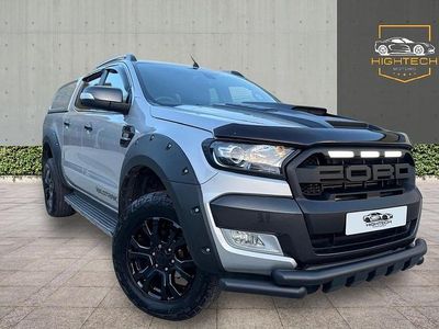 Begagnad Ford Ranger Wildtrack 2019 Silver Pickup