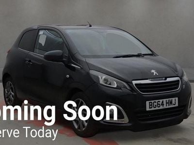 Used Peugeot 108 Allure 82 HP (60 kW) 2014 Black Hatchback