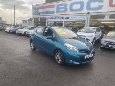 Turquoise Used 2014 Toyota Yaris Plus Hatchback | £5,795 (Fair price)