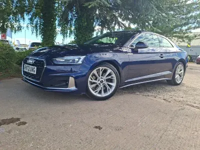 Used Audi A5 Sport 150 HP (110 kW) 2022 Blue Coupe