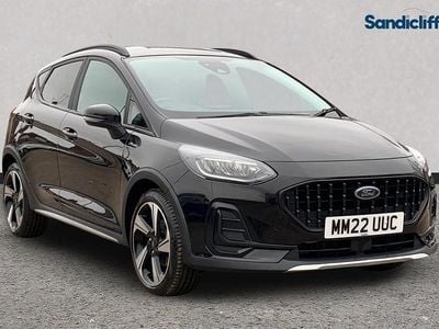 Begagnad Ford Fiesta Active 125 HK (91 kW) 2021 Svart Halvkombi