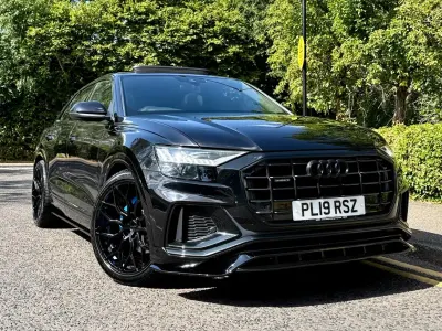 Used Audi Q8 S-Line 281 HP (206 kW) 2019 Black SUV