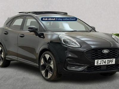 Black Used 2024 Ford Puma ST-Line X Hatchback | £21,990 (Expensive)