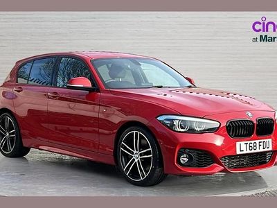 Used BMW 118 Efficient Dynamics 134 HP (98 kW) 2018 Red Hatchback
