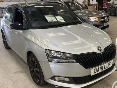 Used Skoda Fabia Monte Carlo 110 HP (80 kW) 2019 Silver Hatchback