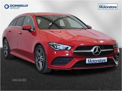 Used Mercedes CLA200 AMG Line Premium 2019 Red Estate